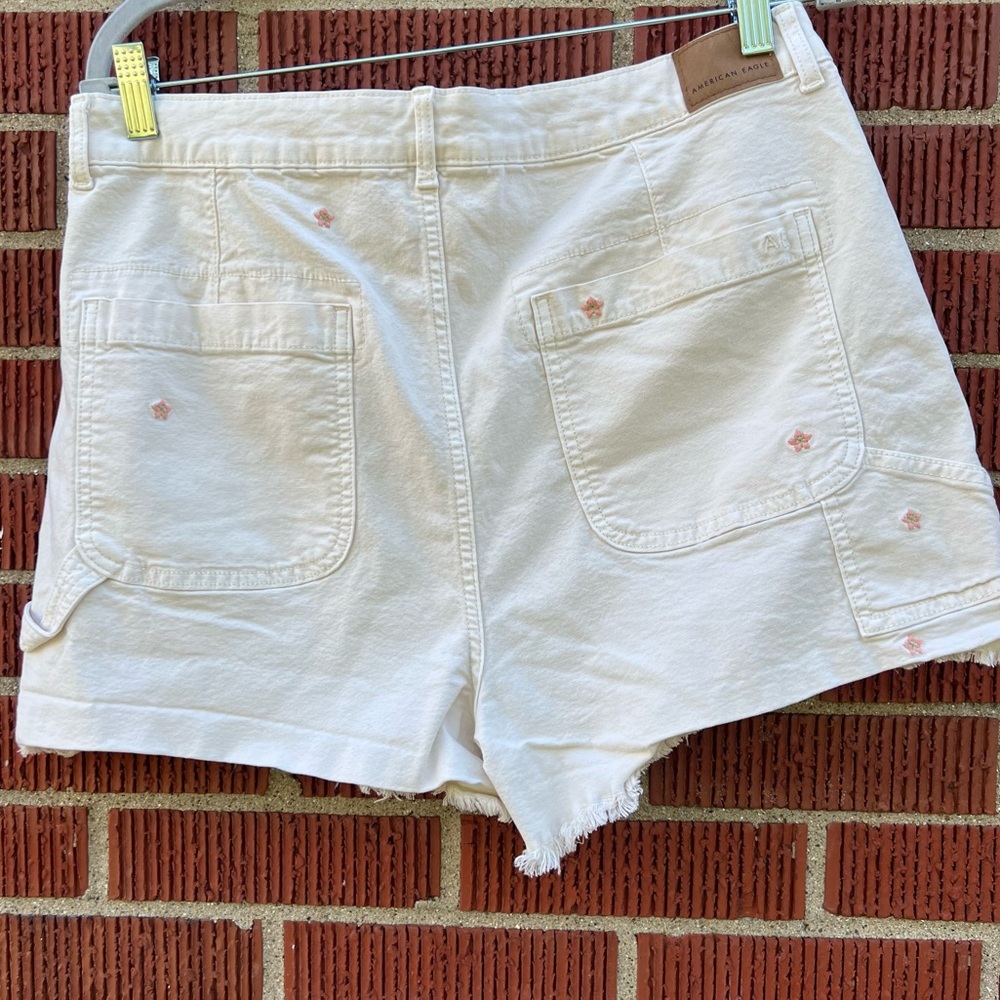 American‎ Eagle women highest rise 90s boyfriend  shorts size L - Picture 3 of 7